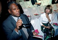 New York (United States).- (FILE) - Andre Leon Talley, fashion journalist and former editor-at-large for US Vogue, attends the Marc Jacobs Spring 2015 collection show during the Mercedes-Benz Fashion Week in New York, NY, USA, 11 September 2014 (reissued 19 January 2022). Talley died at a hospital in New York on 18 January 2022, at the age of 73, his literary agent confirmed. (Moda, Estados Unidos, Nueva York) EFE/EPA/JASON SZENES *** Local Caption *** 51565653