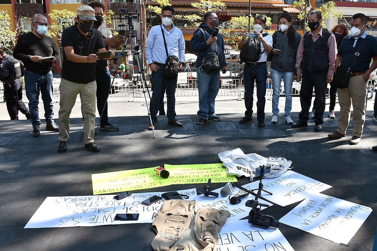 Periodistas organizan concentraciones en México tras asesinato de 3 comunicadores