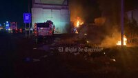 Accidente ferroviario en carretera Gómez Palacio-Chihuahua; hay tres lesionados