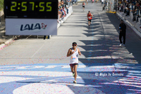 Fotografías del Maratón Lala edición 2022 en la META en el Bosque Venustiano Carranza