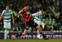 Leonardo Suárez #9, Medio, Santos