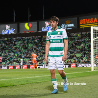 Leonardo Suárez #9, Medio, Santos