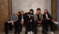 FILE - Members of the British boy band 'The Wanted', from left, Jay McGuiness, Siva Kaneswaran, Max George, Tom Parker and Nathan Sykes pose during a portrait session in New York on Aug. 22, 2012. Parker died Wednesday, March 30, 2022, after being diagnosed with an inoperable brain tumor. He was 33. (Photo by Victoria Will/Invision/AP, File)