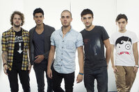 FILE - Members of the British boy band 'The Wanted', from left, Jay McGuiness, Siva Kaneswaran, Max George, Tom Parker and Nathan Sykes pose during a portrait session in New York on Aug. 22, 2012. Parker died Wednesday, March 30, 2022, after being diagnosed with an inoperable brain tumor. He was 33. (Photo by Victoria Will/Invision/AP, File)
