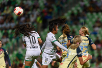 Guerreras del Santos Laguna vs Águilas del América, Liga femenil