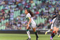 Cinthya Peraza #10, Media, Santos
Renata Masciarelli #1, Portera, America