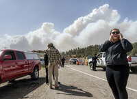 Incendios forestales arden desde Arizona hasta Florida