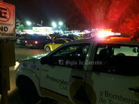 Falla juego mecánico en la Alameda Zaragoza de Torreón y deja una lesionada