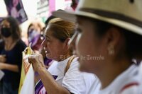 Marchan en Torreón a casi ocho meses de la desaparición de Sugey en Mazatlán