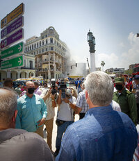 Explosión en hotel Saratoga de La Habana deja muertos y heridos
