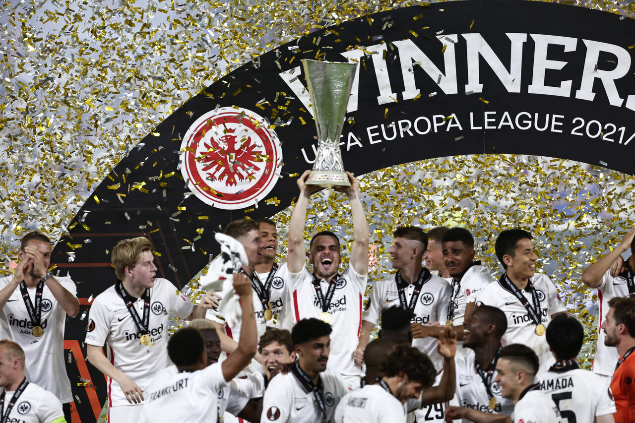Eintracht Frankfurt se convierte campeón de la Europa League