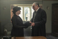 4178_D006_00014_RC
Phyllis Logan stars as Mrs. Hughes and Jim Carter as Mr. Carson in DOWNTON ABBEY: A New Era, a Focus Features release.  
Credit: Ben Blackall / © 2022 Focus Features, LLC