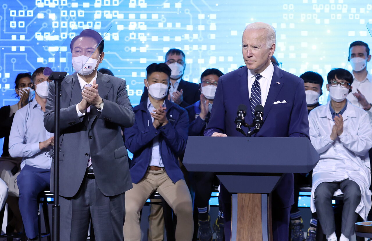 Biden llega a Corea del Sur con el foco en la cooperación económica y en Corea del Norte
