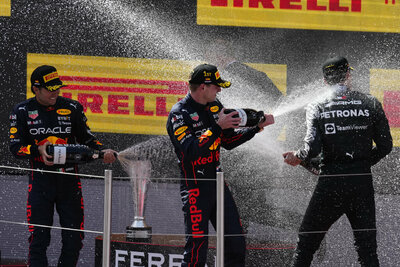 Checo Pérez termina segundo en Gran Premio de España