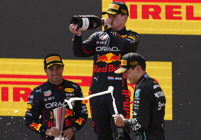 Checo Pérez termina segundo en Gran Premio de España