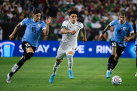 Selección Mexicana cae ante Uruguay en partido amistoso