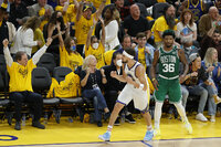 Warriors destrozan a los Celtics y empatan las Finales de la NBA