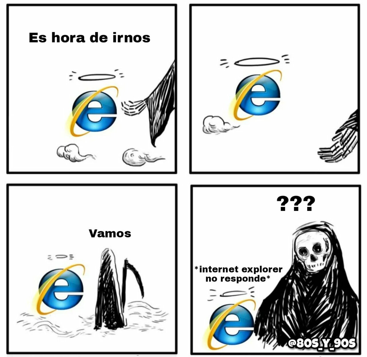 Despiden con memes a Internet Explorer