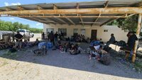 Migrantes venezolanos llegan caminando a región Norte de Coahuila y buscan llegar a EUA