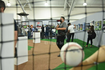 Museo Pape de Monclova inaugura exposición Liga Mexicana de Béisbol