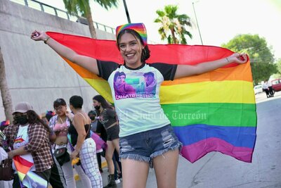 Marcha del orgullo LGBTIQA+ en Torreón