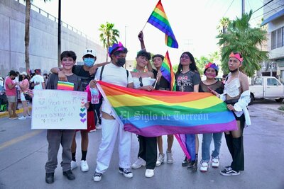 Marcha del orgullo LGBTIQA+ en Torreón