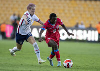 Arrancó el  Campeonato Concacaf W 2022 con el partido entre Estados Unidos y Haití