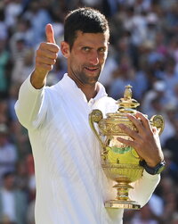 El máximo cabeza de serie estiró a 28 su racha de victorias en el torneo de Grand Slam