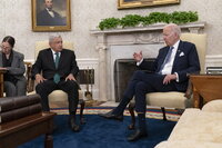 AMLO se reúne con Joe Biden en EUA y le expone sus 5 puntos para hacer frente a la crisis