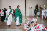 Iglesia católica y asociaciones salen a calles de Torreón para exigir justicia por personas desaparecidas