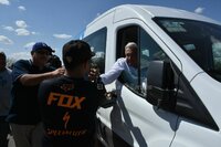 El mandatario mexicano arribó este domingo para inspeccionar los avances en el rescate
