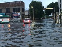Inundaciones en el Centro de Torreón.