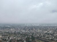 Vista desde el Cerro de las Noas, en Torreón.