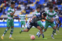 ¡Gris actuación! Santos Laguna cae ante los Tuzos de Pachuca