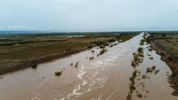 Atiende Gobierno de Coahuila crecida del río Aguanaval