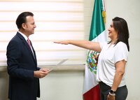 Rinden protesta 23 nuevos funcionarios del Gobierno de Durango, destaca la presencia de una lagunera