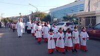 En procesión, exponen reliquias de San Judas Tadeo por primera vez en Gómez Palacio