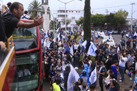 Desfile del campeón de Liga MX por las calles de Pachuca