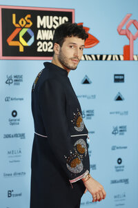 Nathy Peluso en la alfombra roja de Los40 Music Awards, este viernes en el Wizink Center en Madrid.