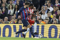 El último baile de Piqué con el Barcelona