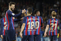 El último baile de Piqué con el Barcelona