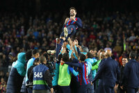 El último baile de Piqué con el Barcelona