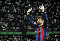 El último baile de Piqué con el Barcelona