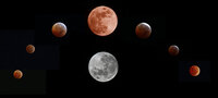 Así se vivió el eclipse de 'Luna de Sangre'
