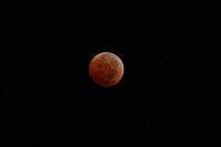 Así se vivió el eclipse de 'Luna de Sangre'