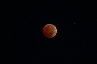 Así se vivió el eclipse de 'Luna de Sangre'