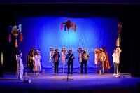 Cardencheros de Sapioriz presentan su pastorela en la Muestra Nacional de Teatro