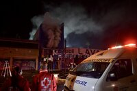 Se incendia local de ropa en Torreón