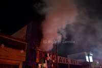 Se incendia local de ropa en Torreón