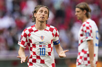 Luka Modric, lo más destacado del Croacia Vs. Marruecos